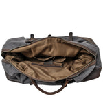 Boston Canvas Overnight Bag - Stylish, Durable & Spacious Travel Companion Homme8 waxed canvas duffle bag