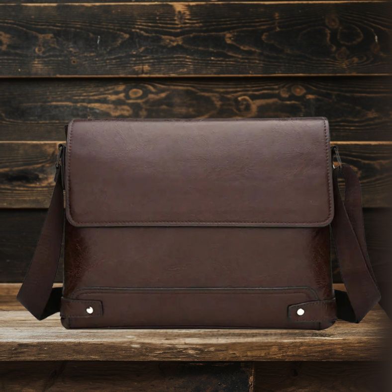 Bradford Men's PU Leather Shoulder Bag - Stylish & Versatile Homme8 