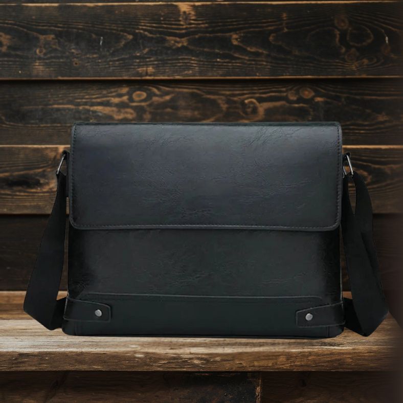 Bradford Men's PU Leather Shoulder Bag - Stylish & Versatile Homme8 