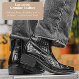 Brian Classic Low Cut Cowboy Boots - Stylish Comfort & Durability