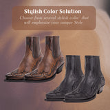 Brian Classic Low Cut Cowboy Boots - Stylish Comfort & Durability