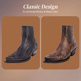Brian Classic Low Cut Cowboy Boots - Stylish Comfort & Durability
