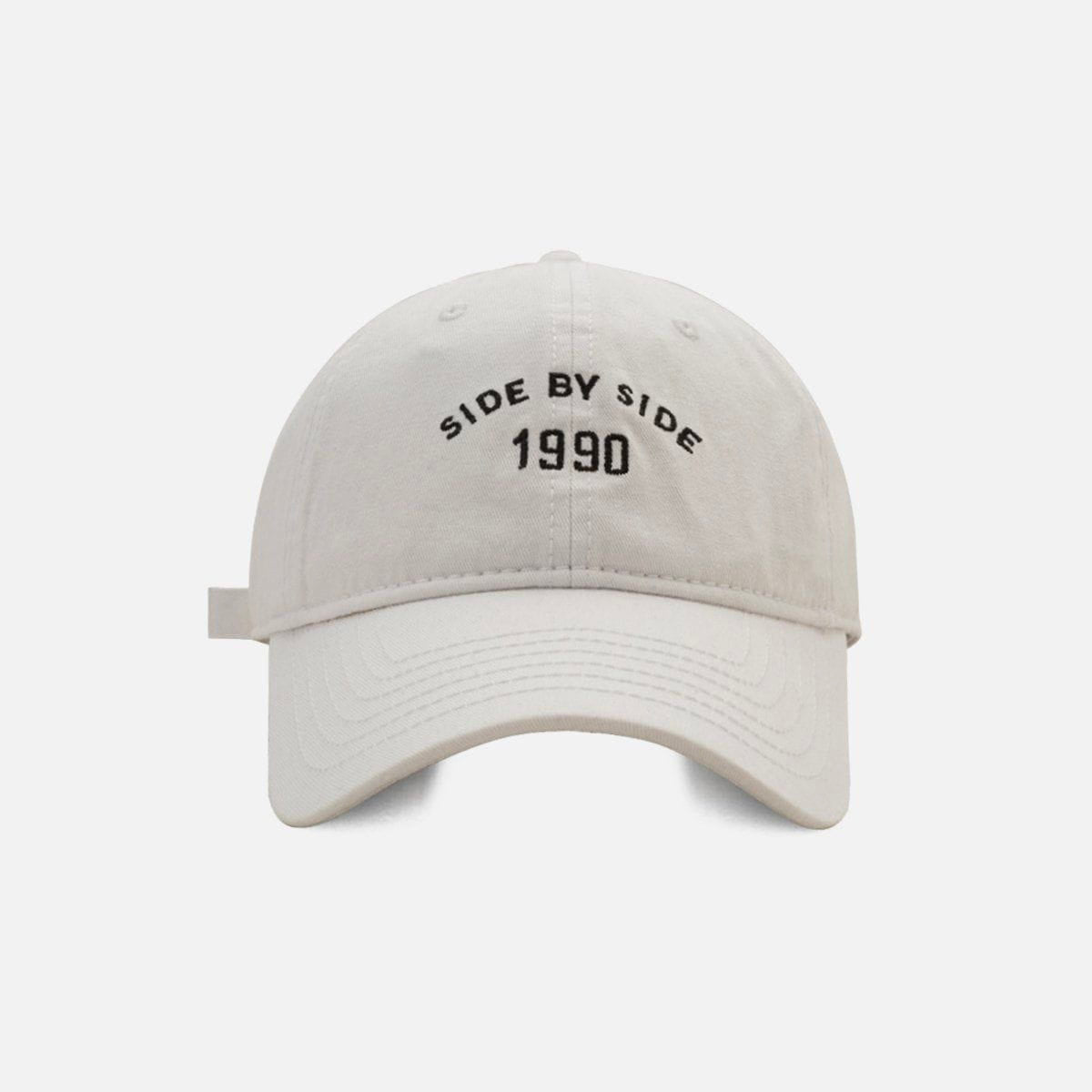 CAPRICE LIFESTYLE Side by Side Embroidery Hat - Stylish & Versatile Homme8 Accessories