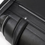 CHARLEROI Black Leather Duffle Bag - Stylish & Durable Travel Companion Homme8 leather duffle bag