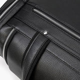 CHARLEROI Black Leather Duffle Bag - Stylish & Durable Travel Companion Homme8 leather duffle bag