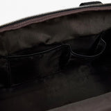 CHARLEROI Black Leather Duffle Bag - Stylish & Durable Travel Companion Homme8 leather duffle bag