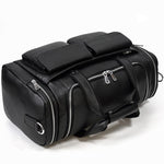 CHARLEROI Black Leather Duffle Bag - Stylish & Durable Travel Companion Homme8 leather duffle bag