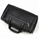 CHARLEROI Black Leather Duffle Bag - Stylish & Durable Travel Companion Homme8 leather duffle bag