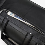 CHARLEROI Black Leather Duffle Bag - Stylish & Durable Travel Companion Homme8 leather duffle bag