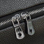 CHARLEROI Black Leather Duffle Bag - Stylish & Durable Travel Companion Homme8 leather duffle bag