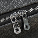 CHARLEROI Black Leather Duffle Bag - Stylish & Durable Travel Companion Homme8 leather duffle bag