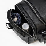 CHARLEROI Black Leather Duffle Bag - Stylish & Durable Travel Companion Homme8 leather duffle bag