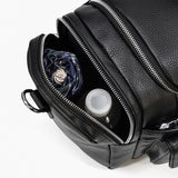 CHARLEROI Black Leather Duffle Bag - Stylish & Durable Travel Companion Homme8 leather duffle bag