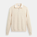 Classic Old Money Knitted Wool Zip Sweater for Timeless Elegance Homme8 