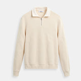 Classic Old Money Knitted Wool Zip Sweater for Timeless Elegance Homme8 