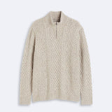 Classic Old Money Quarter Zip Pullover - Cozy & Stylish Homme8 