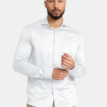 Classic White Formal Shirt - Timeless Elegance & Comfort Homme8 Overhemden