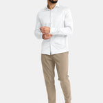 Classic White Formal Shirt - Timeless Elegance & Comfort Homme8 Overhemden
