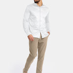 Classic White Formal Shirt - Timeless Elegance & Comfort Homme8 Overhemden