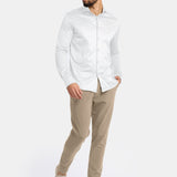 Classic White Formal Shirt - Timeless Elegance & Comfort Homme8 Overhemden