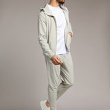 Cloud Grey Hooded Tech Suit - Stylish Comfort & Performance Homme8 Trainingspak