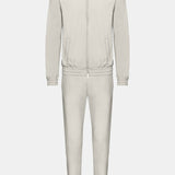 Cloud Grey Hooded Tech Suit - Stylish Comfort & Performance Homme8 Trainingspak