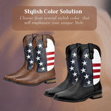 Custom American Flag Cowboy Boots - Western Style Enthusiasts