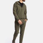 Dark Green Hooded Tech Vest - Stylish, Functional & Versatile Homme8 Trainingspak