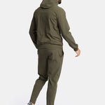 Dark Green Hooded Tech Vest - Stylish, Functional & Versatile Homme8 Trainingspak