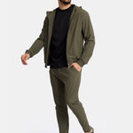 Dark Green Hooded Tech Vest - Stylish, Functional & Versatile Homme8 Trainingspak