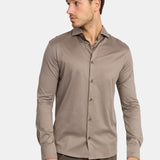 Desert Taupe Formal Shirt - Elegant, Versatile & Comfortable Homme8 Overhemden