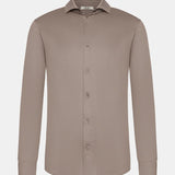 Desert Taupe Formal Shirt - Elegant, Versatile & Comfortable Homme8 Overhemden