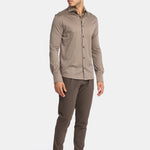 Desert Taupe Formal Shirt - Elegant, Versatile & Comfortable Homme8 Overhemden