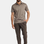 Desert Taupe Polo Shirt - Stylish Comfort for Every Occasion Homme8 Polo's