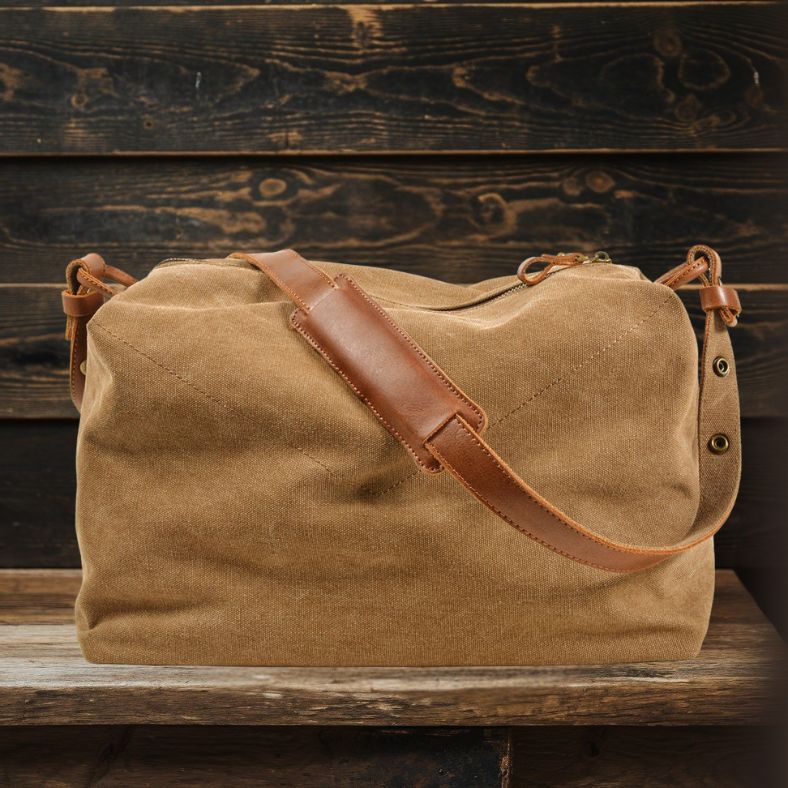 Durable Army Duffle Bag TANK - Versatile, Spacious & Reliable Homme8 canvas duffle bag