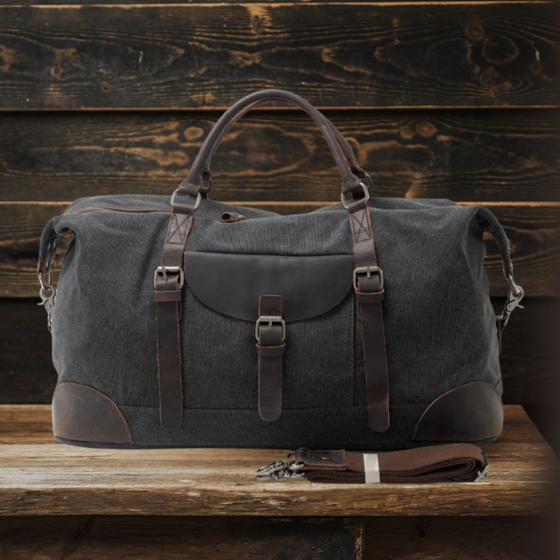 EVEREST Large Duffle Bag - Durable, Spacious & Versatile Travel Gear Homme8 canvas duffle bag