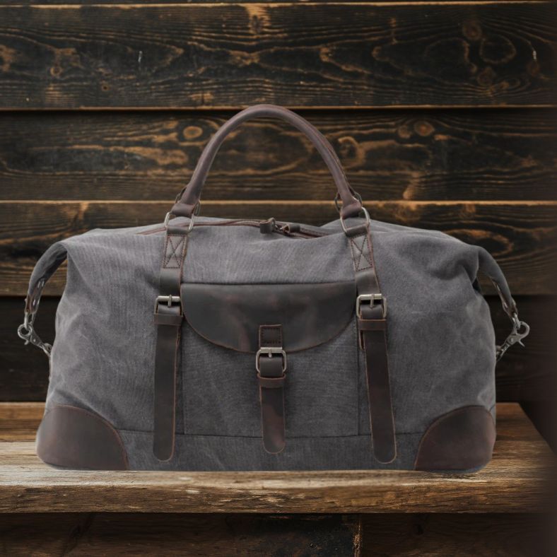 EVEREST Large Duffle Bag - Durable, Spacious & Versatile Travel Gear Homme8 canvas duffle bag