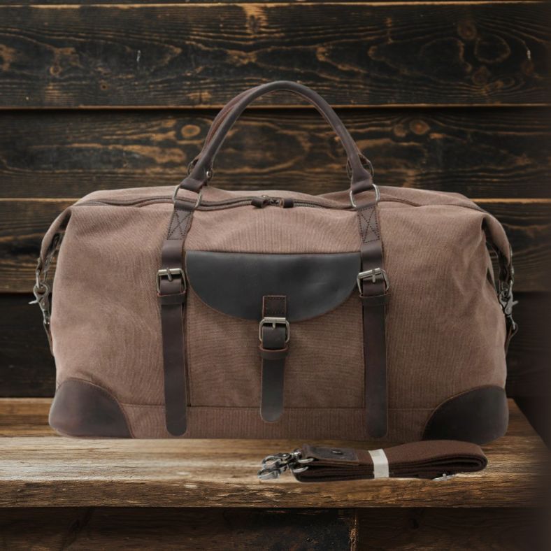 EVEREST Large Duffle Bag - Durable, Spacious & Versatile Travel Gear Homme8 canvas duffle bag