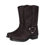 Elias Retro Mid-Calf Leather Boots - Stylish Comfort & Durability Homme8 