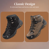 Ethan Waterproof Hiking Boots - Rugged Orthopedic Support