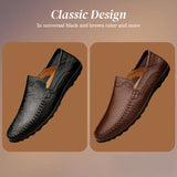 Geo ComfortStride Men's Loafers - Stylish, All-Day Comfort