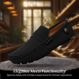 Hamish Men's Penny Loafers - Stylish Moccasin Comfort Shoes