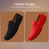 Hamish Men's Penny Loafers - Stylish Moccasin Comfort Shoes