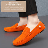 Hamish Men's Penny Loafers - Stylish Moccasin Comfort Shoes