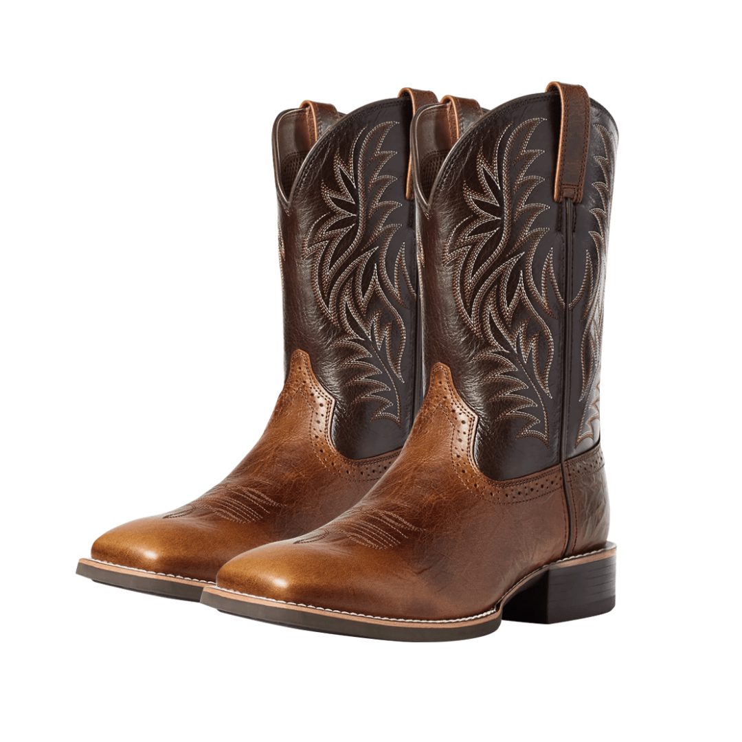 Henning Midcalf Cowboy Boots - Stylish Embroidery & Comfort Homme8 