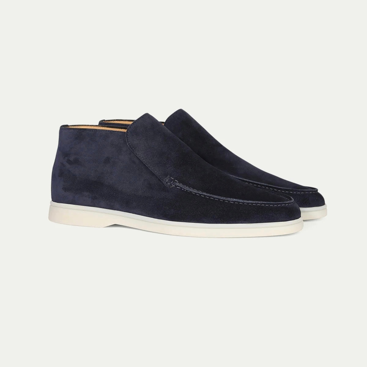 High Suede Loafers: Premium Comfort & Elegant Style Homme8 