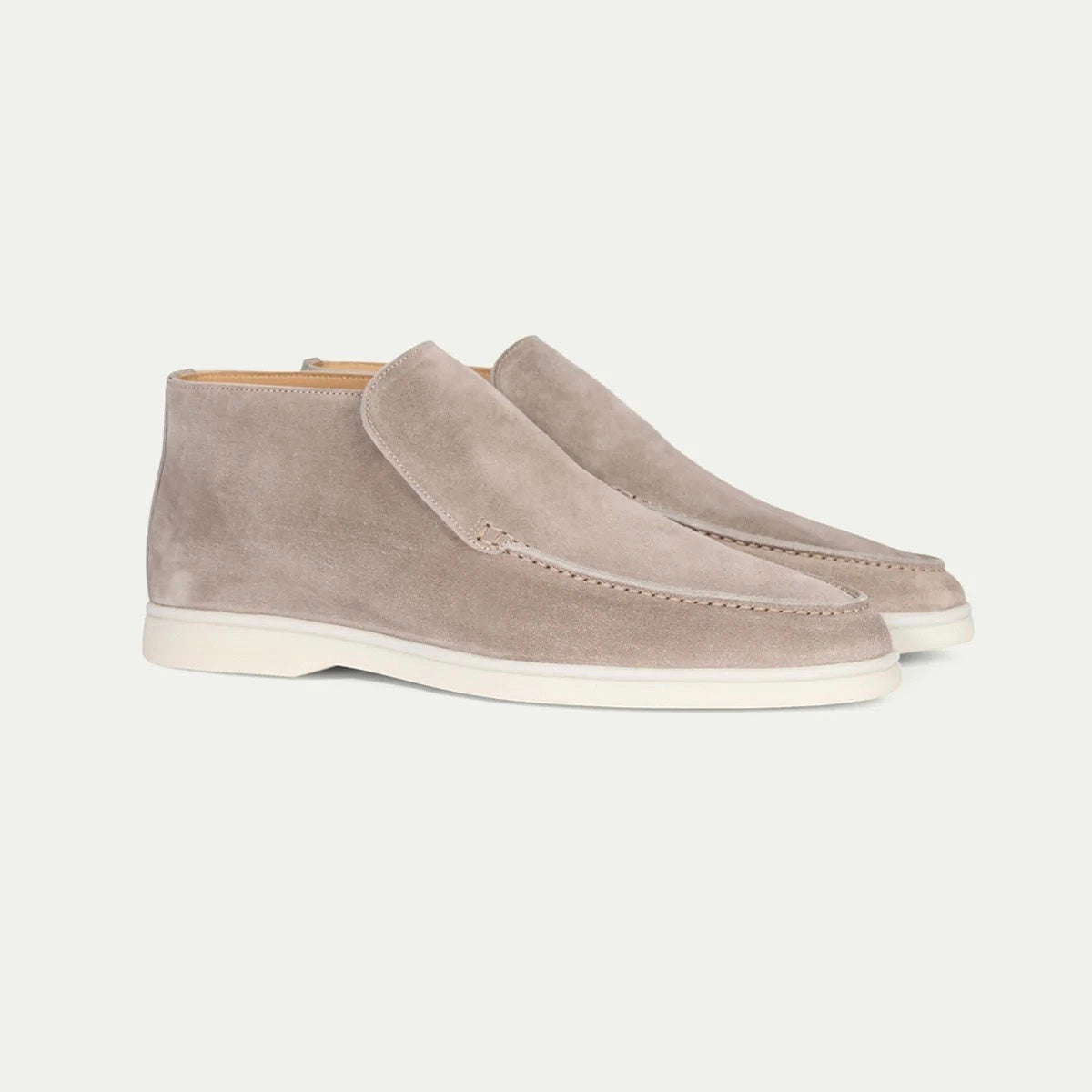 High Suede Loafers: Premium Comfort & Elegant Style Homme8 