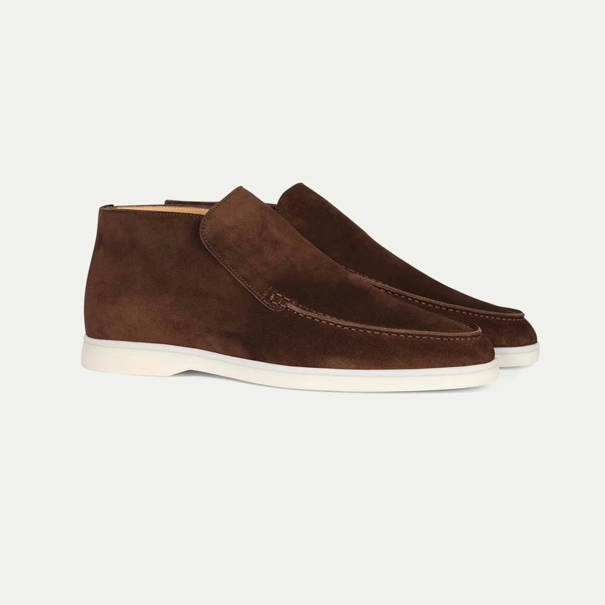 High Suede Loafers: Premium Comfort & Elegant Style Homme8 