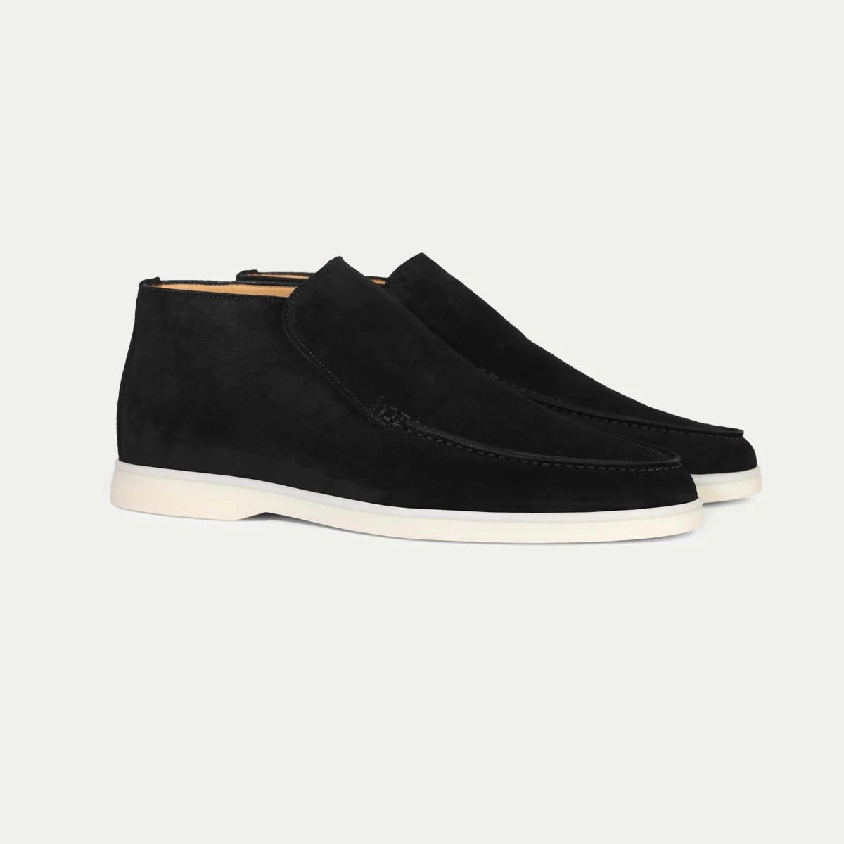 High Suede Loafers: Premium Comfort & Elegant Style Homme8 
