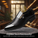 Ivan Stylish PU Upper & Rubber Sole Shoes - Durable Comfort